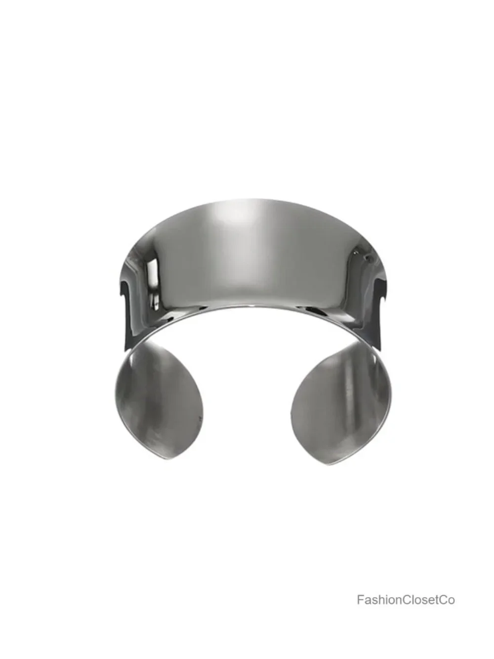 7 Inches Long Wide Open Cuff Bangle Bracelet for Women